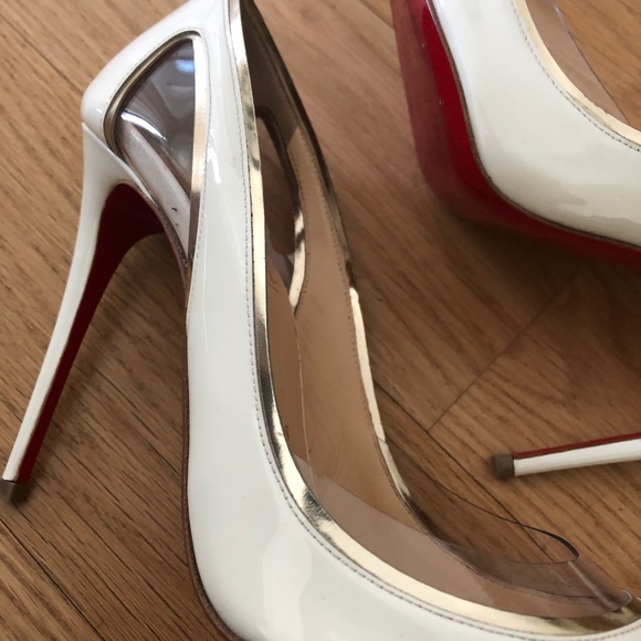 Christian Louboutin White Shoes - Picture 3 of 8